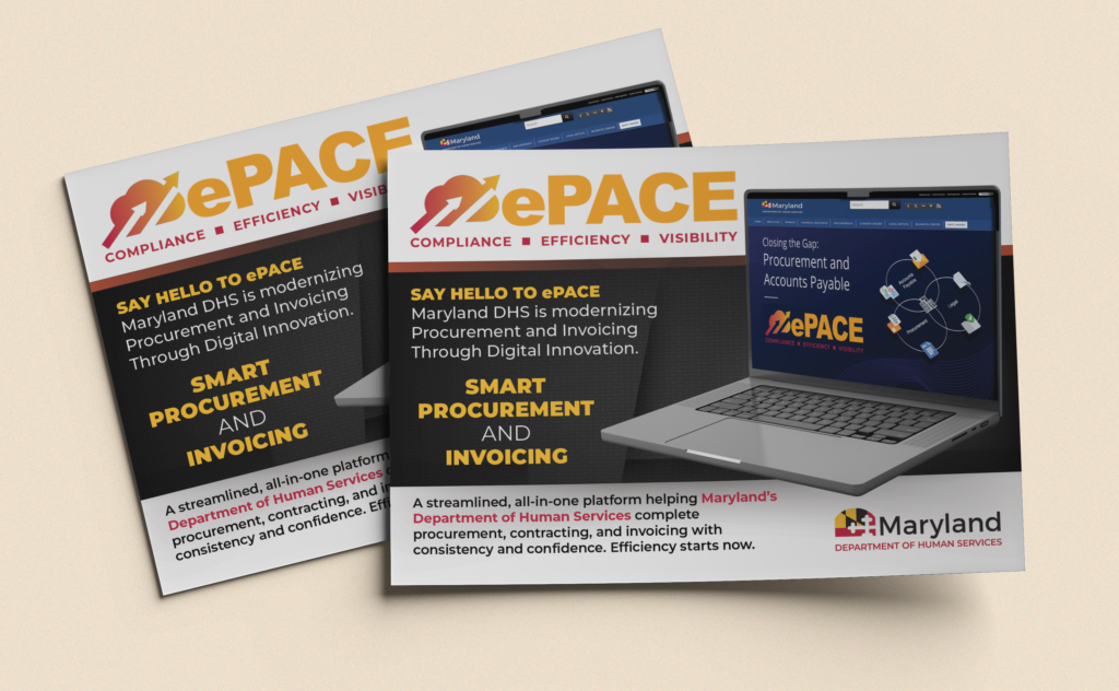 ePACE postcard MOCKUP